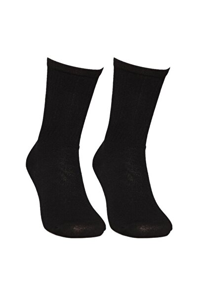 LANDSHOES Унисекс ребристи единични тенис чорапи от памук с превъзходно качество