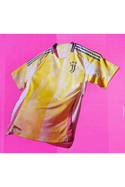 BYSPORTAKUS J.u.v.e.n.t.u.s 2024/25 Yeni Sezon İsimsiz Deplasman Forması (YEL...