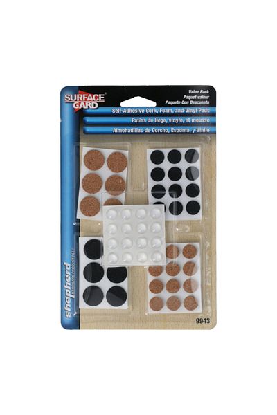 shepherd 88-Piece Surface Gard Self Adhesive Protective Pads