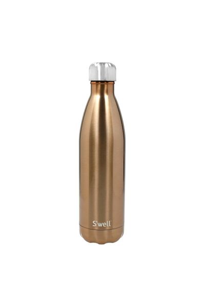 S-Well Leakproof Stainless Steel Vacuum Insulated Water Bottle Copper and Silver 750ml