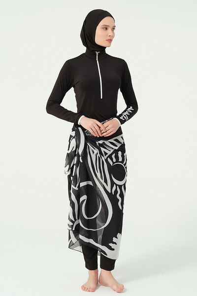 ALFASA Vela Patterned Skirt Pareo