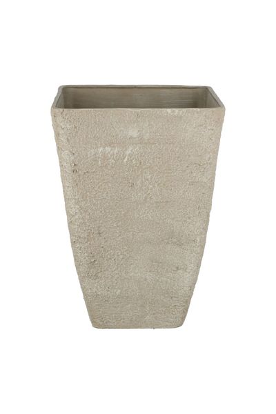 SERENE Sustainable Decorative Sandy Stone Finish Planter