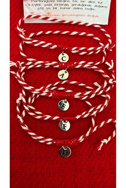 derokas 5 Li Marteniçka Gümüş Pul Harfli Hediyelik