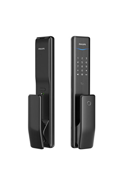 Philips Alpha Easykey Multiple Alarm Function Dual Verification Push-Pull Smart Door Lock 70mm