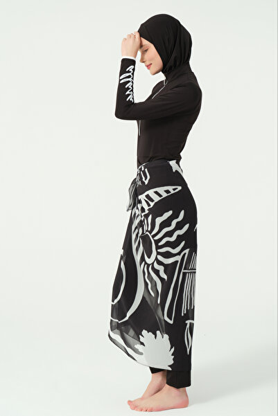 ALFASA Vela Patterned Skirt Pareo