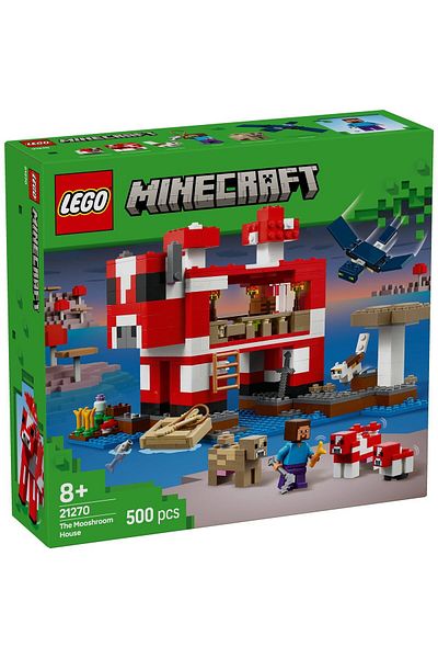 LEGO LEGO Minecraft Set - Mooshroom House (21270)