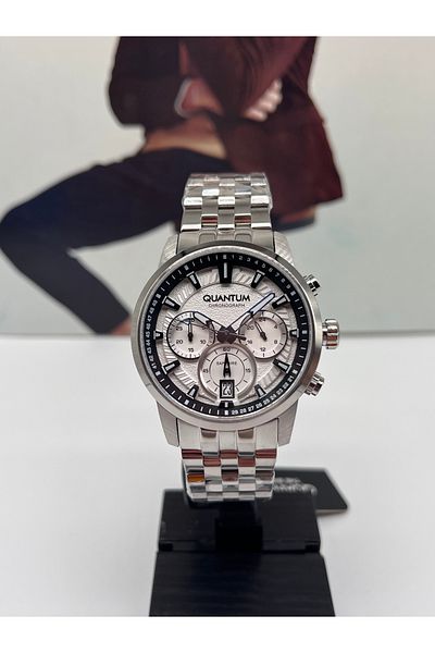 Quantum SPORTS STEEL MEN'S WRISTWATCH 10 ATM WATERPROOF