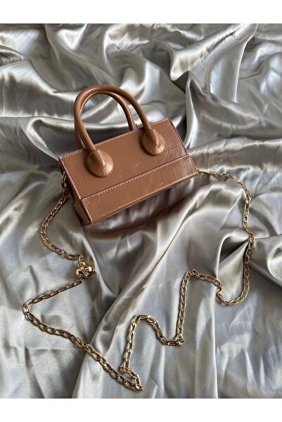 Mia Collection سلفادور موديل حقيبة يد وكتف نسائية موكا