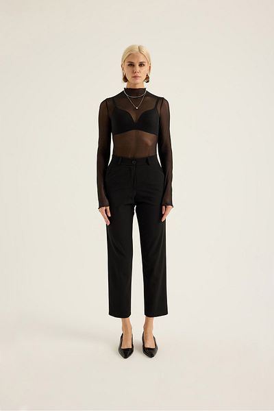 SEVİLEN Pantaloni clasici din material textil
