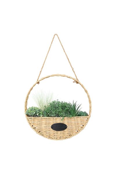 Atmosphera Easy Maintenance Realistic Looking Decorative Hanging Artificial Plant 40cm
