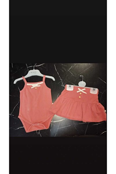 Wogi Kız Bebek Etekli Zıbın Takım