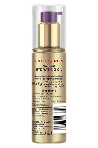 Pantene Gold Series Moisturizing Hair Care Oil 95ml