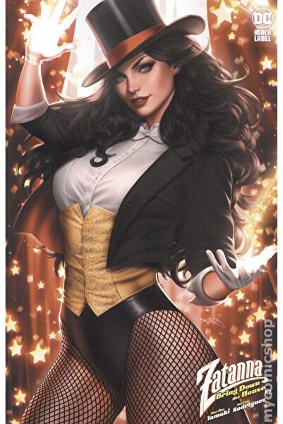 Kolektif Kitap Zatanna Bring Down the House #2C (ingilizce) Cover by A. Diaz.