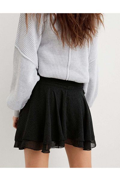 AMERICAN EAGLE Aerie Chiffon Wrap Skirt