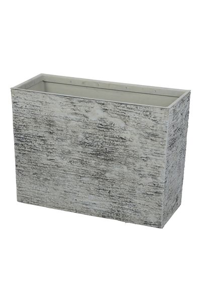 Bellan Durable Eco-Friendly and UV-Resistant Weathered Rock Fiberglass Planter
