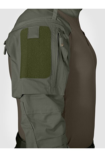 Mudeir Tshirt Operasyon Uraz Haki Taktik Tişört Operasyon Combat Outdoor Askeri Tactical T-shirt