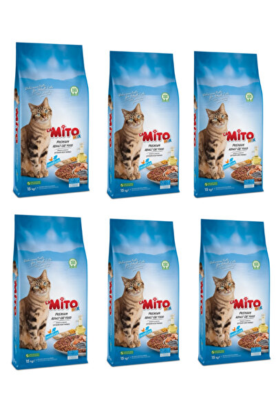 Mito Mix Kedi Maması 1kg X 6 Adet