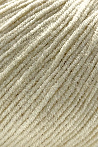SENSY Premium Orijeans Amigurumi Lanyard Punch Baby Soft Cotton 50 g Knitted Lanyard Ecru