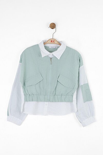 NK Girl's Orlando Shirt 8-14 Years Mint