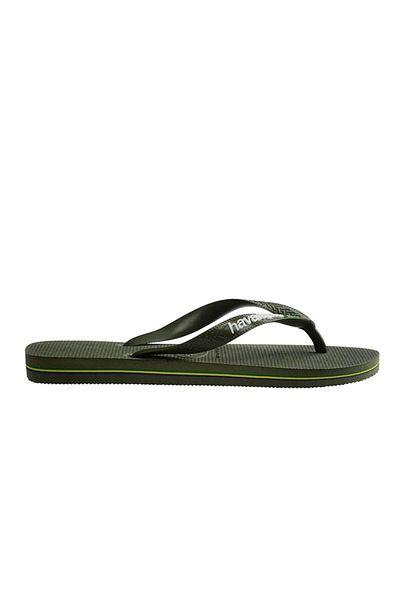 Havaianas Men's Slippers - Brasil Logo Fc, Green 4110850 -3058