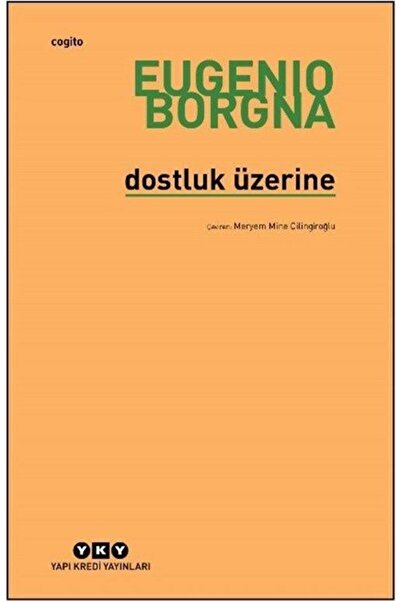 Yapı Kredi Yayınları Dostluk Üzerine