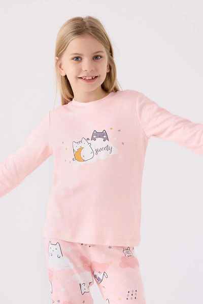 Rolypoly Girl's Pajamas Set 2/8 Rolly Pink Rp3461-2