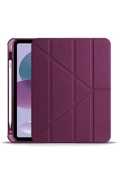 Nezih Case جهاز Apple Ipad Air M2/M3 مقاس 11 بوصة 2024/2025 حافظة ذكية مع حامل قسم القلم مع وضع السكون