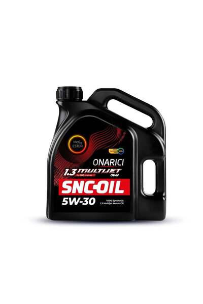 snc Icon Group - SNC-OIL Pro-S Plus 1.3 Multijet Onarıcı 5W-30 Motor Yağı 3.2 Litre