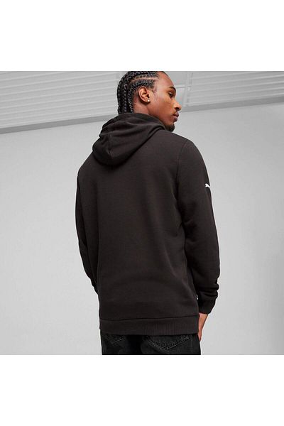 Puma Kapuce Puma Bmw Mms Ess Mikina Ft, Černá, Pánské