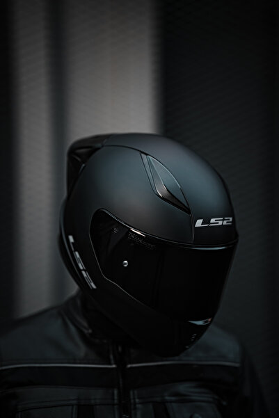 LS2 Rapid 2 Race Mat Siyah Kask