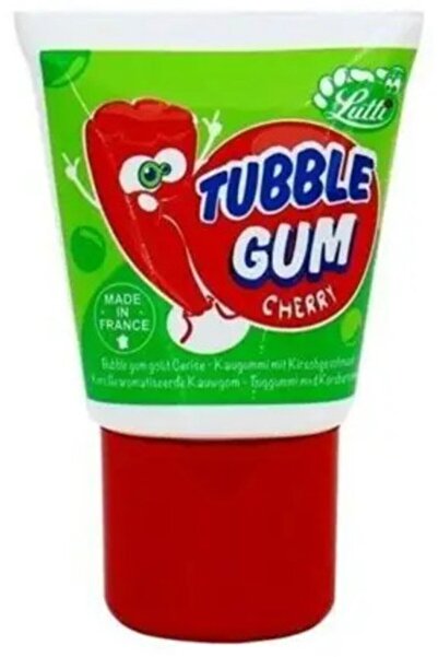 Unibon Tubble Gum - Cherry - Efsane Tüp Sakız Vişneli