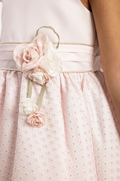 Pamina Girl's Bag Dress 3-7 Years Old Powder