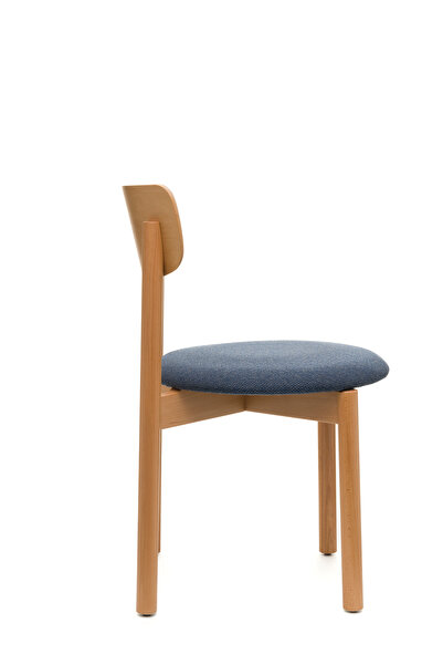 Tunçay Sandalye Keynote Natural Ahşap 2'li Demonte Kolay Kurulumlu Ahşap Sandalye – Ergonomik Yapı, Modern Tasarım