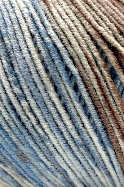 SENSY Orijeans Premium Marbled Color Amigurumi Yarn Baby Soft Cotton Knitting Lanyard Sea