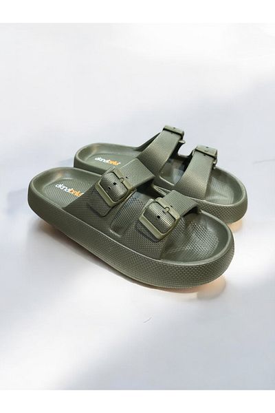 SHOUGO Удобни ортопедични чехли с неплъзгаща се подметка от ева, голям размер 45-46-47