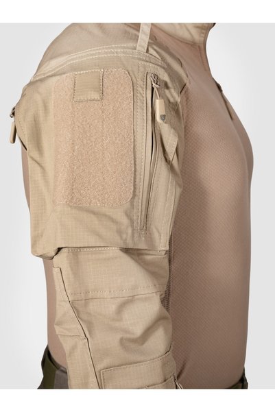 Mudeir Tshirt Operation Uraz Kayote Brown Tactical T-Shirt Operation Combat Outdoor Tactical T-Shirt