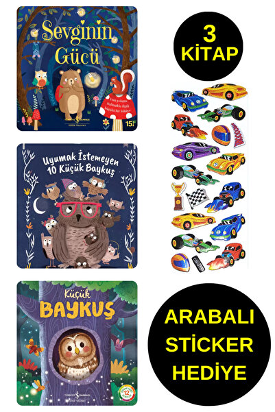 TÜRKİYE İŞ BANKASI KÜLTÜR YAYINLARI ARABALI STİCKER HEDİYELİ - OKUL ÖNCESİ RE...