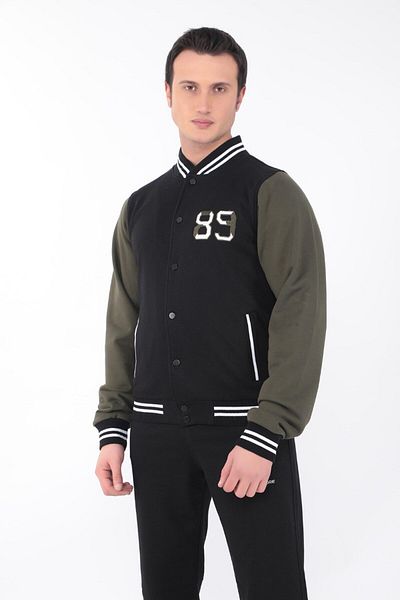 FORE SPORT Мъжко колежанско яке Колежанско яке от 3 нишки