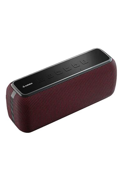 XDOBO مكبرات صوت RED Xdobo X8 II المحمولة المتوافقة مع البلوتوث بقوة 60 وات وصندوق صوت جهير بقوة 6600 مللي أمبير في الساعة ومضاد للماء