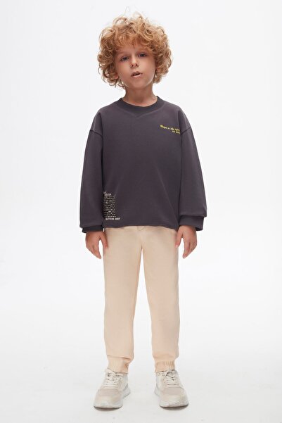 nk kids NK KİDS 67504 PANTALONE ZA DEČAKE KREMA BOJE