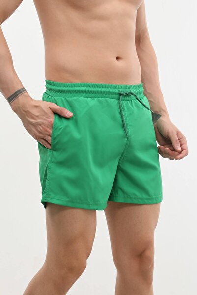 MARKAPIA Ανδρικό λεπτό μαγιό - Τσέπες και διχτυωτό