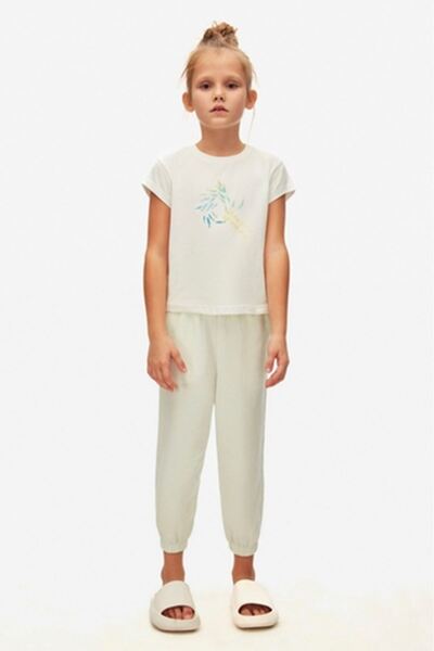 nk kids 58514 Bird Pants Mint 4/8