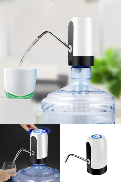 omilife Damacana Su Pompası Şarj Edilebilir Elektrikli Otomatik Damacana Su P...