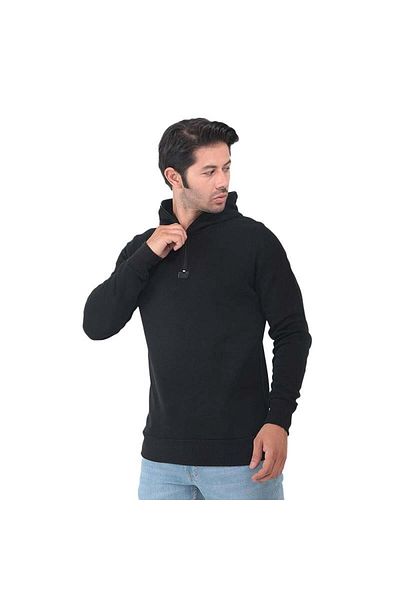Slazenger Мъжки черен суитшърт Baha - St22we097-500