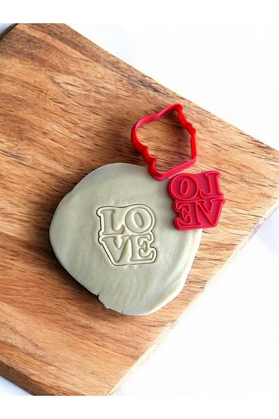 Home Valentine's Day Cookie Mold, Love Cookie Mold