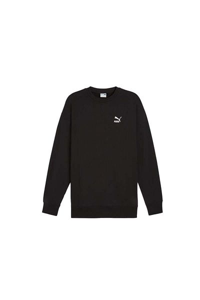 Puma Суитшърт Erkek Siyah - Better Classics, Relaxed Crew, 624244-01