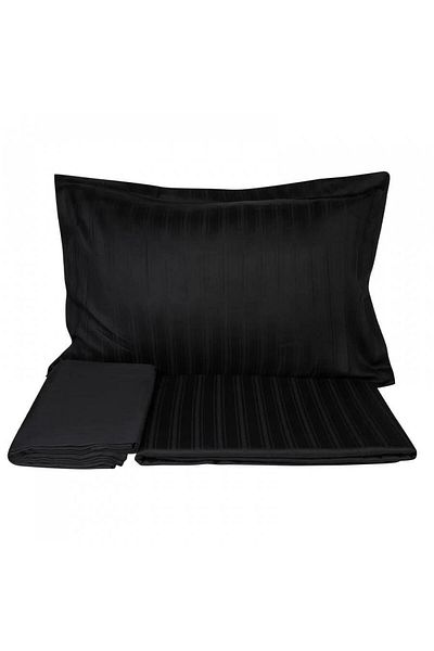 ÇIRPAN EV Karaca Home Charm Bold Black Single Beather Set