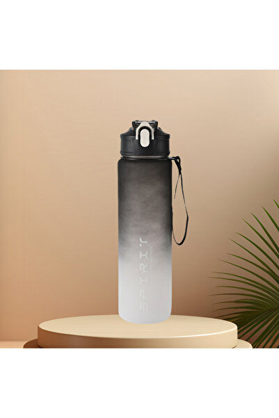 Choice7 Style Q Sports Water Bottle with Time-Tracking Straw Leak Proof Locking Flip Cover for Easy Carry Id