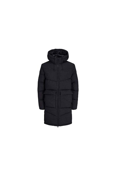 Jack & Jones معطف رجالي طويل منتفخ من Jorvesterbro 12238852   أسود