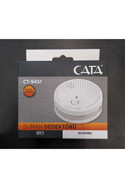 Cata Duman Dedektörü Ct-9451 ( Pil Çıkmaz )